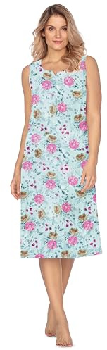 e.Femme® Camisa de noche Ana 1160 de algodón para mujer, 50