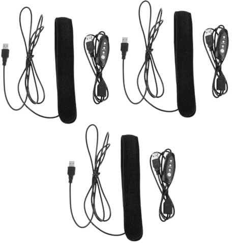 OSALADI 3piezas Calefactor USB Ajustable para Lentes De Cámara y Telescopios Previene La Condensación Rocío para Fotografía Alta Humedad