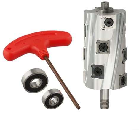 Albero pialla elettrico di alta qualità con lavorazione CNC avanzata e inserti in acciaio al tungsteno