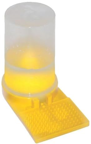 Outils d'apiculture - Mangeoire pour abeilles - Ustensiles transparents et visibles - Haute transparence - Anti-fuite - Démontage facile - Optimisation de l'espace de lavage - Débit intelligent