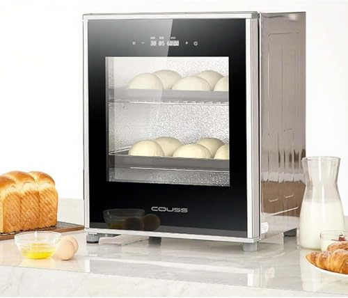 Macchina Per Lievitare L'Impasto Elettrica Da 40l, Macchina Lievitazione Cucina, Con Controllo Dell'Umidità E Della Temperatura, Fermentazione Uniforme, per Lievitazione Impasto