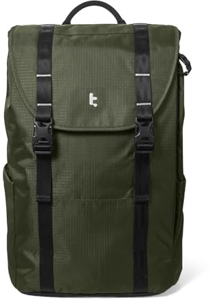 tomtoc 22L vintage laptopryggsäck för 13‑20‑tums datorer Laptop | Perfekt för lätt vattentålig slitstark vardagsryggsäck för alla, skola, arbete, pendling och fritid