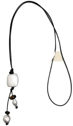 Nisch Knut Skulptur Halsband För Kvinnor - Lätt Tyg Hänge Tröja Kedja
