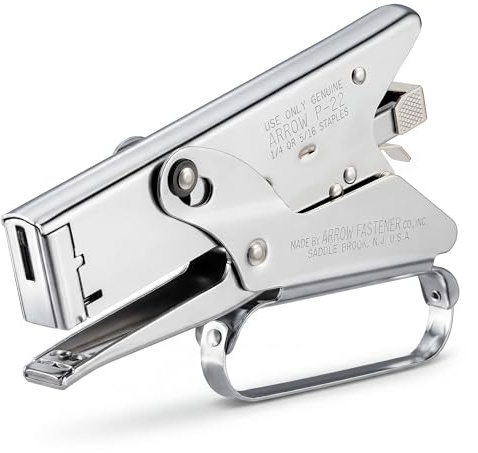Arrow Fastener P22 Heavy Duty Handheld Plier Stapler for Crafts, Office, and Insulation, Uses 1/4-Inch and 5/16-Inch Staples