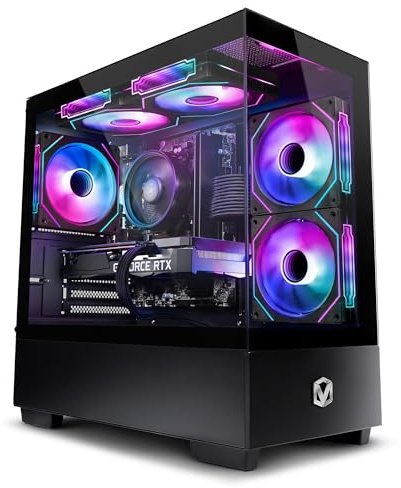 Vibox V-191 Gaming PC • AMD Ryzen 5 5500 6-Core • Nvidia RTX 3050 6GB • 16GB RAM • 500GB SSD • Windows 11 • WiFi