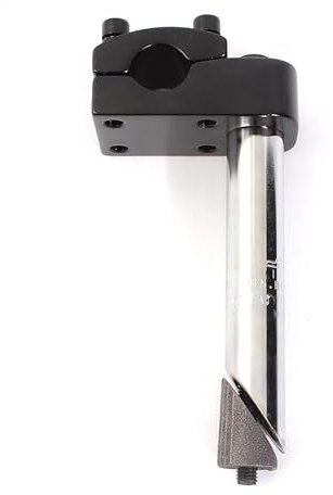 KHEbikes BMX - Stelo reggisella KHE 1 pollici Toploader nero anodizzato 7005 in alluminio Old School 40 mm