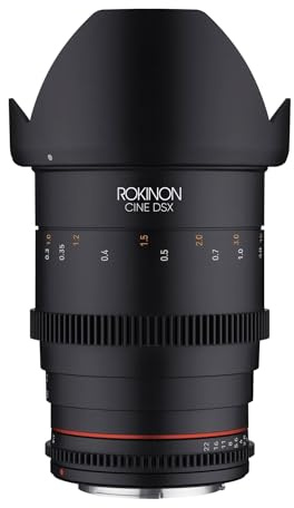 Rokinon 35 mm T1.5 High Speed Weitwinkel Cine DSX Objektiv für Canon EF