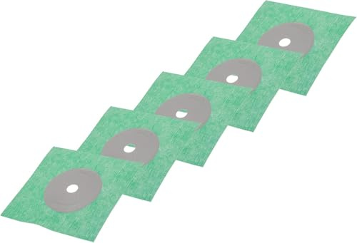 Repa Market Hidrotape T - 30 à 70 mm Lot de 5 manchons d'étanchéité - Joint de tuyau - Matériau imperméable pour douche/salle de bain/canalisations tissu avec protection polymère en caoutchouc