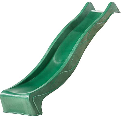 Green Strong and Sturdy Speedy reX Slide for Children, with Water Hose Attachment