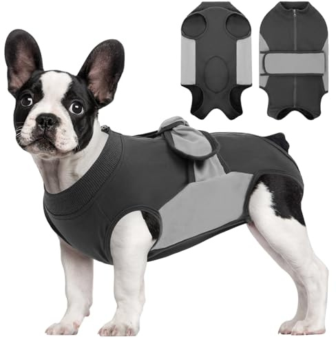 ASENKU Traje de Recuperación para Perros,Protector de Heridas Abdominales para Cachorros，Body Perro Post Cirugía Hembra,Chaleco Postoperatorio Pijama Perro, Alternativa de Collar en Forma de Cono