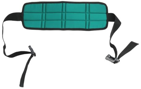 Arnés de seguridad portátil con cinturón anticaídas for personas mayores demencia y correa sujeción ajustable for silla ruedas(Blu)