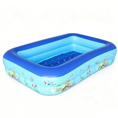 Paddling Pool Large PVC Rectangular Thickened Safe Inflatable Pool
