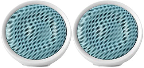 Guindxan Altavoces de computadora estéreo 2.0 alimentados por USB de 3.5 mm altavoces multimedia auxiliares PC portátil altavoces de escritorio