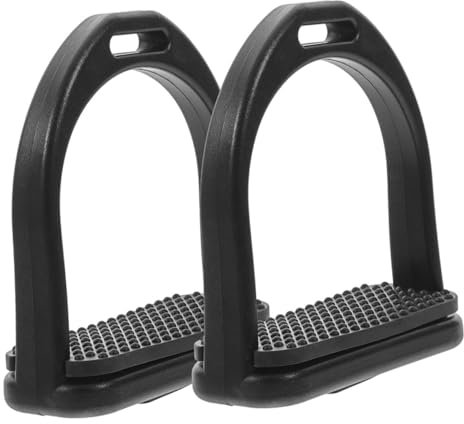 VANZACK Sattel Für Pferdesättel Aus Strapazierfähigem Pom-Material Mit Rutschfester Fußmatte Für Wanderreiten, Klettern Und Westernsattelgebrauch Für