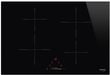 SMEG SI4742D, Piano cottura a induzione UNIVERSALE, Black glass