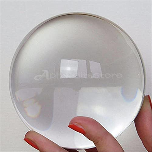 30-80 MM Clear Glass Crystal Ball Sphere Photography Props Lensball Kreativa glas dekorativa bollar-40 MM