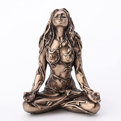 Veronese Design 2.5 Mother Earth Gaia Sitting Lotus Pose