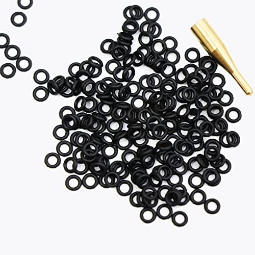 LeFeng 300Pcs Non-Slip Dart Shaft Rubber O-Rings for Metal Shafts, Dart Accessories Kit