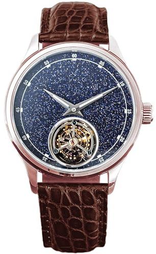 Sugess Aventurine Dial Tourbillon Master Seagull ST8230 Movement Sapphire Crystal Men's Mechanical Watch 1963 SU8230STRC