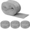 4 Rollen (8cm x 3.8m/Rolle) Stahlwolle Gegen Mäuse Mäuse 000 Stahlwolle Fein Gegen Nagetiere Steel Wool Für Löcher Und Wand Risse Von Haus, Lüftungsgitter Garage Garten Und Für Reinigen Und Polieren