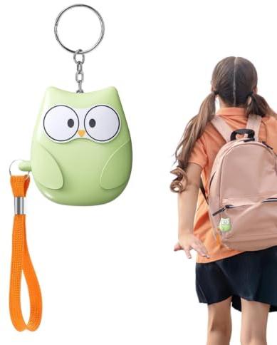 Portachiavi Con Allarme Di Sicurezza Per Donna - 130 dB Dispositivo Di Protezione Individuale Portatile | Allarme Personale