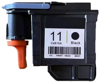 tianwandong Kompatibel for 11 skrivhuvud for 11 skrivhuvud 70 100 110 500 510 500PS C4810A C4811A C4812A C4813A(11 printhead Black)
