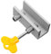 Vaguelly 1Ensemble Serrure De Fenêtre Coulissante Limiteur Pour Installation Facile Protection Les Cambriolages