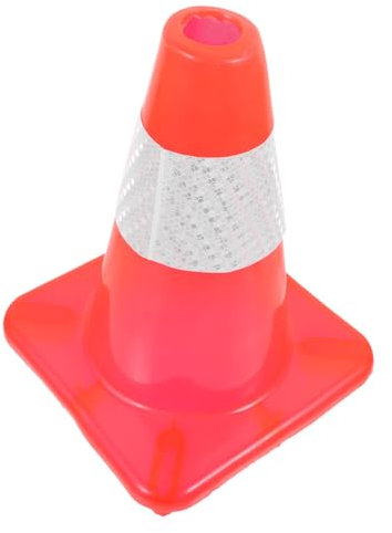 Cabilock Cono Stradale Riflettente Per Vialetti Coni Sicurezza Per Esterni Coni Stradali Grandi Per Parcheggi e Strade Per Allenamento e Decorazioni Edilizie
