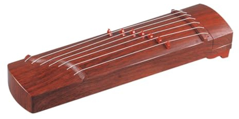 Abaodam Musical Bois Guzheng pour Garçon Fille Instrument Débutant à Cordes Éducatif Éveil et Coordination Cadeau Garçon Fille Ans et Plus Couleur Aléatoire