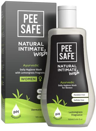 PEESAFE gel intime femme | hygiene intime femme | nettoyant intime femme à l'huile d'arbre à thé | 100% sans alcool - 3.55 fl oz