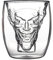 Pyramid International - Bicchiere 3D Joker - Bicchiere a doppia parete da collezione - 250 ml - Caffè e tè caldo o freddo