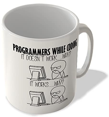 McMug – programmerare medan du kodar – programvara utvecklare mugg, keramik, 38 ml