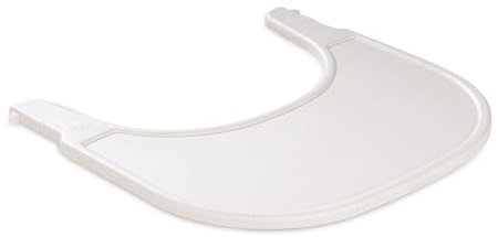 hauck Tablette Chaise Haute Bébé Alpha Click Tray pour Siege Bebe Repas Alpha+ et Beta+, Fixation Rapide, Facile à Nettoyer, Matériau Recyclé Certifié GRS, Beige Chiné