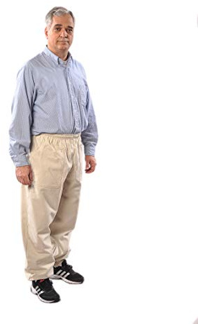 Professional Beekeeping Pants – Protective Bee Suit Bottoms, Heavy Duty Workwear for Beekeepers (XL) Light Brown