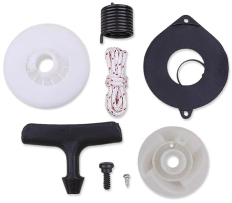 Luxuypon Rekyl startskiva fjädergrepp rep kit passar till Jonsered CS2245S II CS2245S CS2250S CS2141S CS2145S CS2240S motorsåg