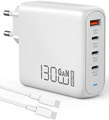 Universell Snabbladdare Laddare Batteriladdare Vit för Telefon Surfplatta Bärbar Dator