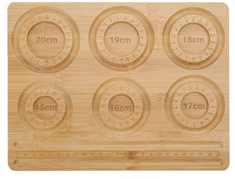 Rebellious Praktische Perlenmatte Tablett Holz Perlenbrett für Schmuckherstellung Perlen-Tablett DIY Handwerk unverzichtbares Werkzeug für Schmuckbastler Perlenmatten Tabletts