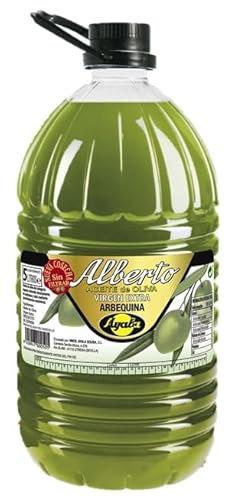 Aceite de Oliva Virgen Extra Sin Filtrar 5L - Prensado en Frío, Calidad Gourmet, Sabor Suave y Afrutado, Producto Español