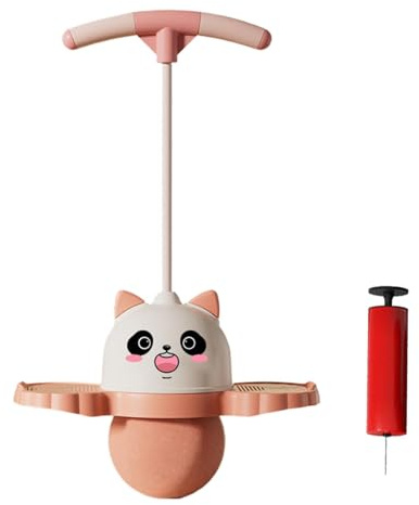 Generico Divertente Giocattolo per Saltare con Animali - Bastone per Bambini di 4 Anni, Stick Giocattolo da Salto Antiscivolo, Attrezzatura rimbalzante bilanciata