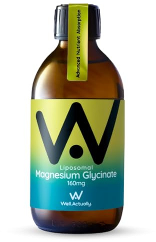 WELL ACTUALLY Liposomal Magnesium Glycinate High Strength Supplement, 250ml