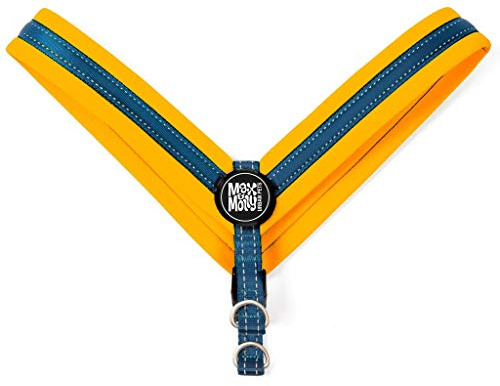 Max & Molly 4894512017269 Matrix Orange Q-Fit Hundegeschirr Neopren Gepolstert Mit reflektierenden Nähten, M, 71 g