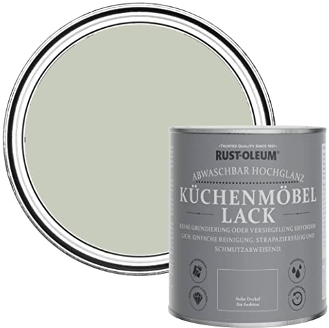Rust-Oleum Green Kitchen Cupboard Paint in Gloss Finish - Aloe 750ml