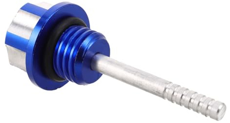 VALICLUD Motorcycle Oil Dipstick Aluminum Engine Oil Fill Gauge Replacement for Motorcycle Fork Indicator