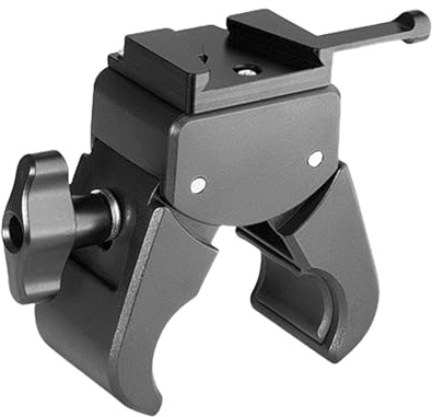 Supporto in alluminio Generale V Mount Staffe Batteria Con Morsetto Regolabile Luce Stand Attacco Per Accessori Fotocamera Treppiede Accessorio