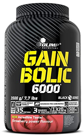 OLIMP SPORT NUTRITION Olimp Gain Bolic 6000 (3500 g) - Erdbeere