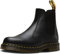Dr. Martens Damen Ns Chelsea Boot Springerstiefel, Schwarz, industrielles Vollnarben, 45 EU