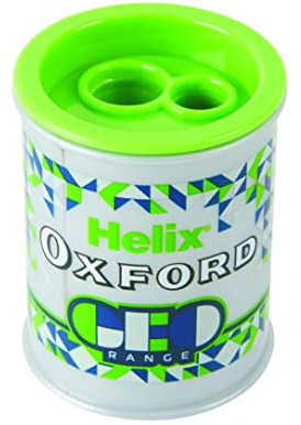 Helix Oxford Geo Barrel 044101 Taille-crayon 2 trous Vert