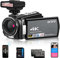 ORDRO AE8 4K Videocamera 1080P 60FPS Infrarossi Fotocamera Digitale Ghost Caccia Fotocamera con Luce Notturna IR per Vlog YouTube
