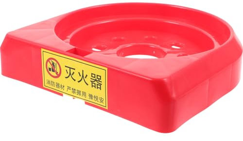 UPKOCH Support De Sol pour Extincteur Poudre en Plastique Épais Base De Support pour Maison Et Voiture