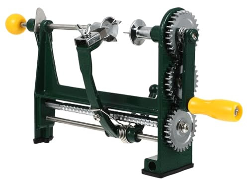 Cabilock Máquina Peladora de Frutas Multifuncional Pelador Manual de y Manzanas con Base de Succión para Verduras y Frutas Cortador y Rápido